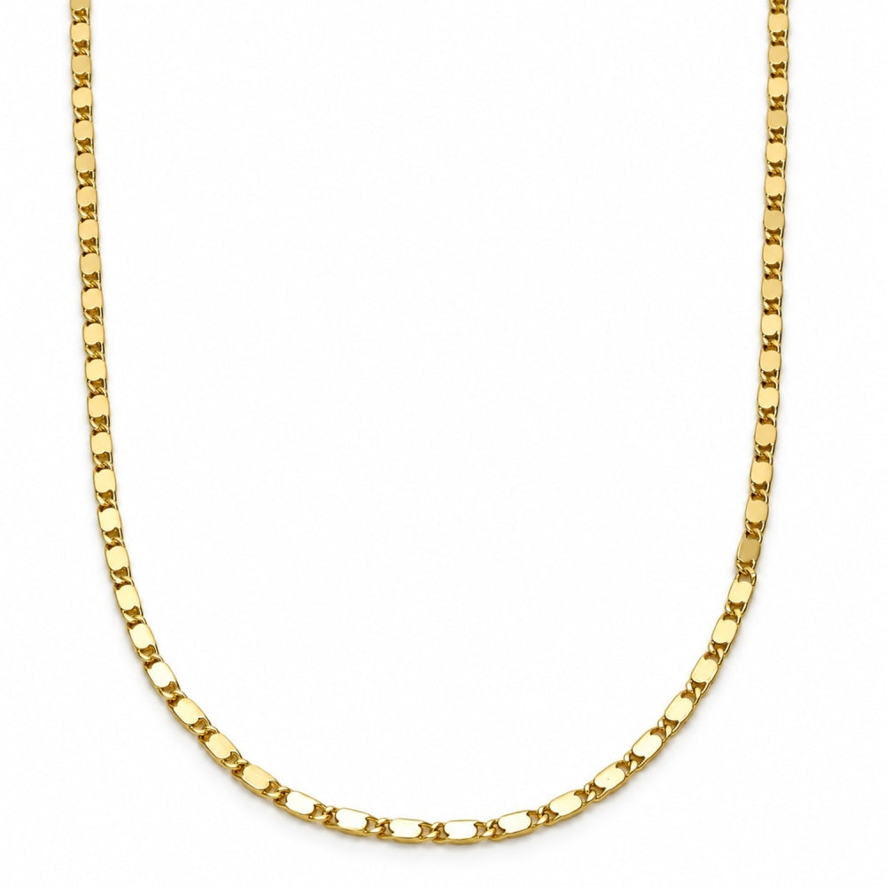 Oro Laminado Basic Necklace, Gold Filled Style Polished, Golden Finish