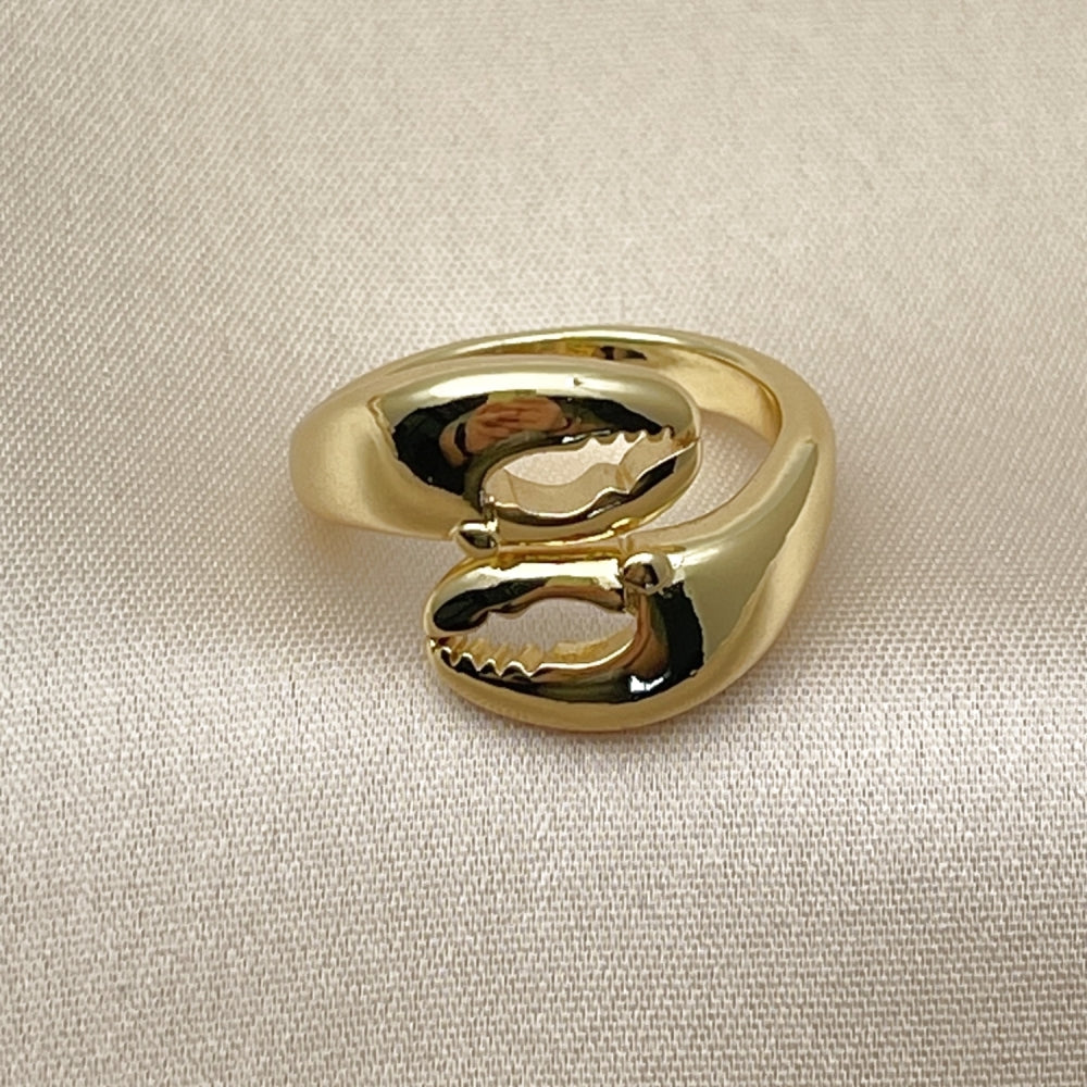 Oro Laminado Elegant Ring, Gold Filled Style Polished, Golden Finish