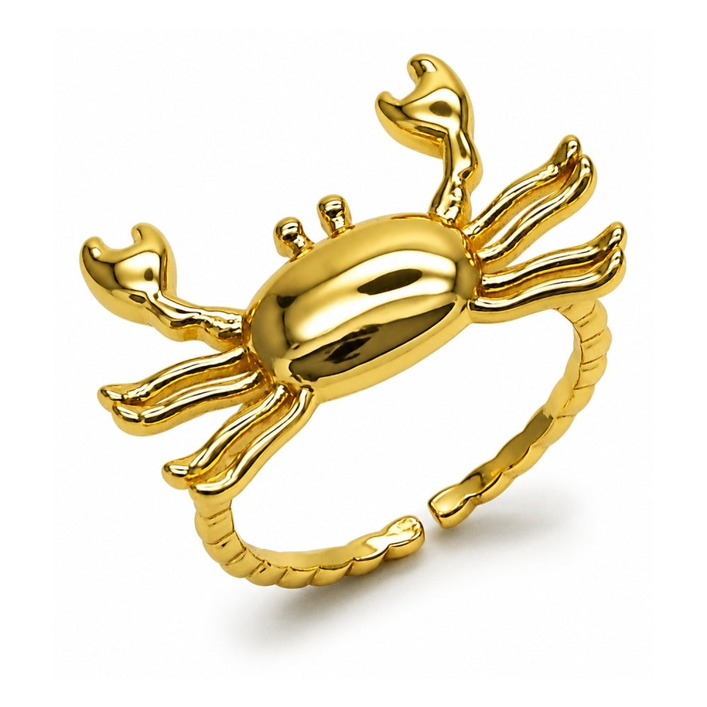 Oro Laminado Elegant Ring, Gold Filled Style Polished, Golden Finish