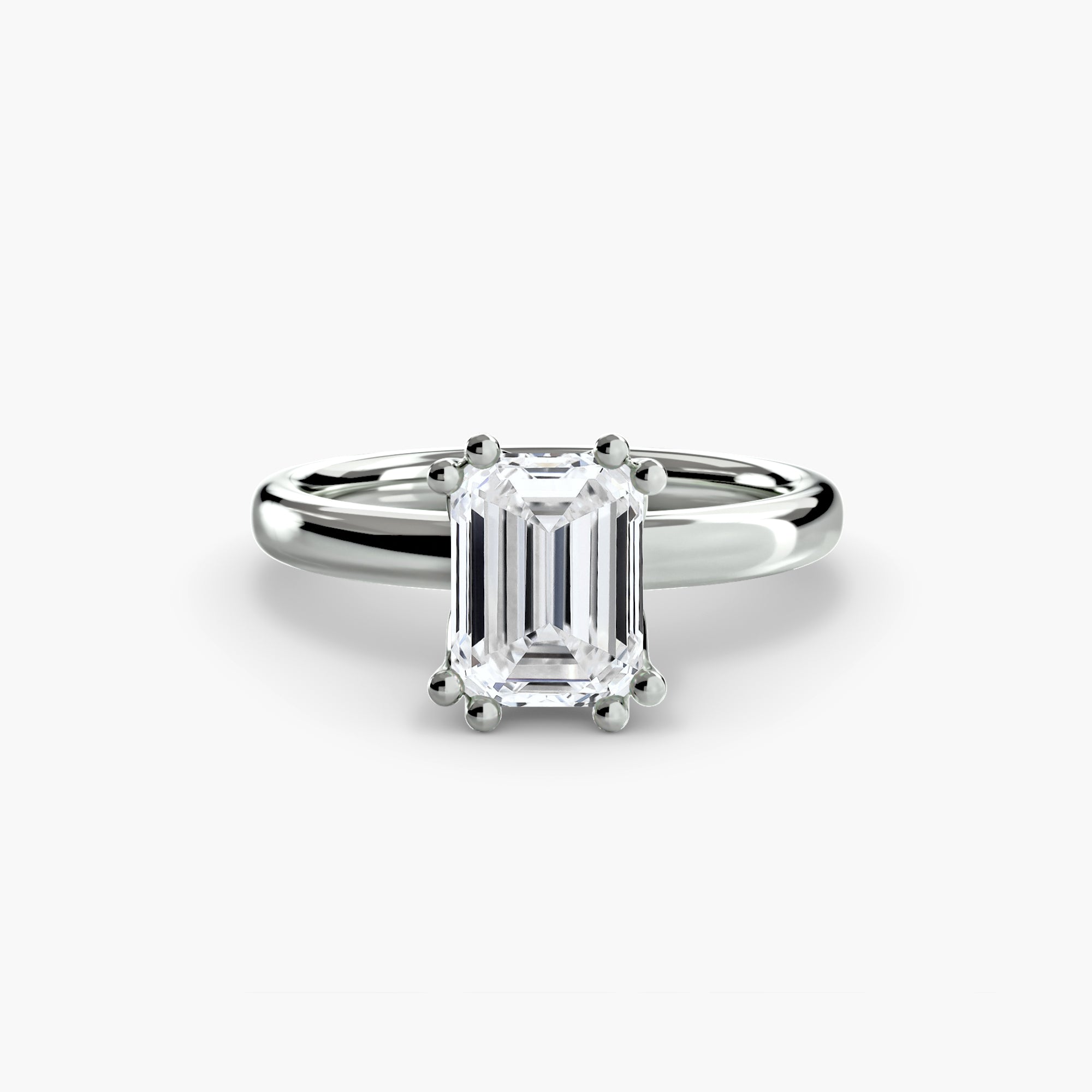 Bold Classic Solitaire engagement ring setting by Palermo Havana & Co.