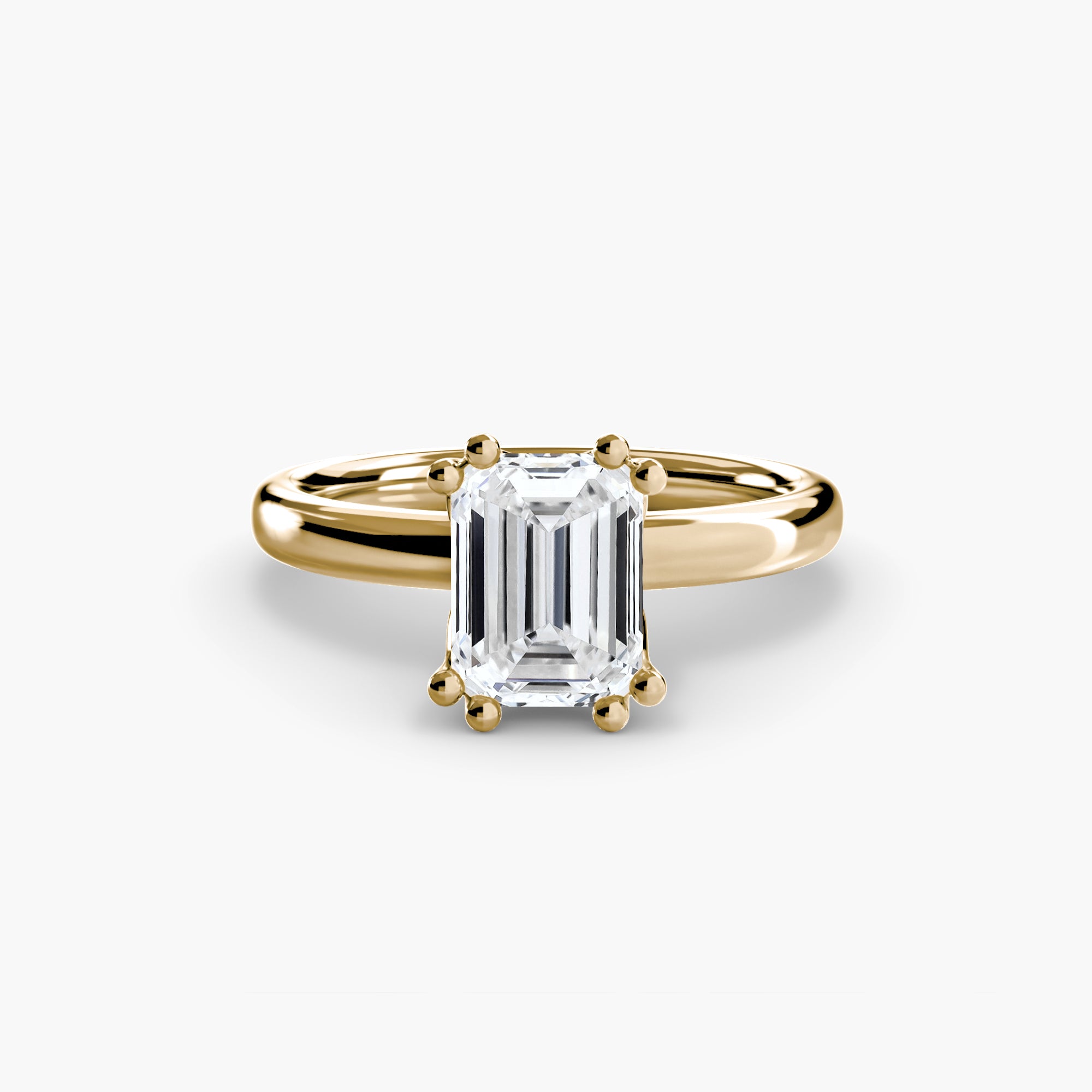 Bold Classic Solitaire engagement ring setting by Palermo Havana & Co.
