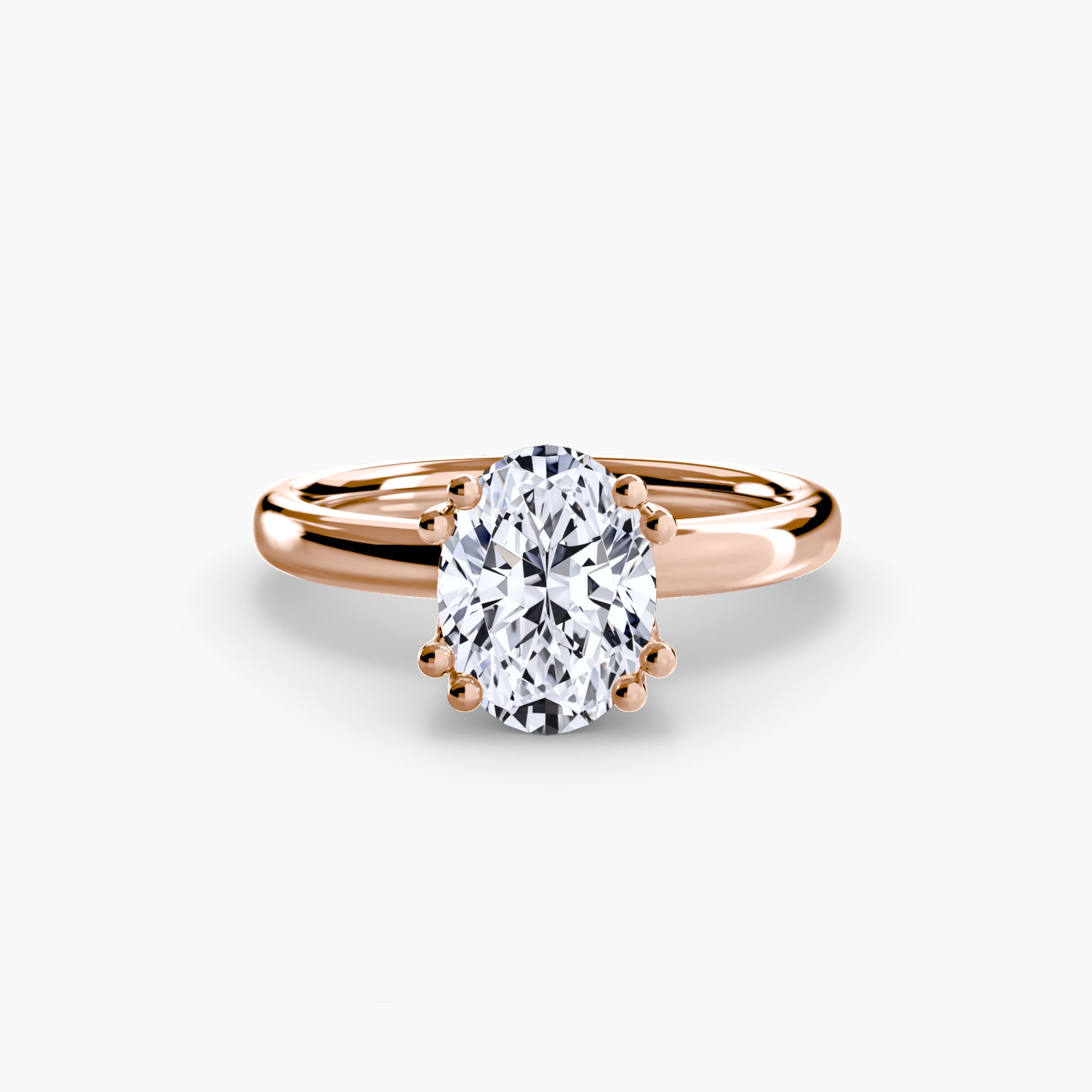 Bold Classic Solitaire engagement ring setting by Palermo Havana & Co.