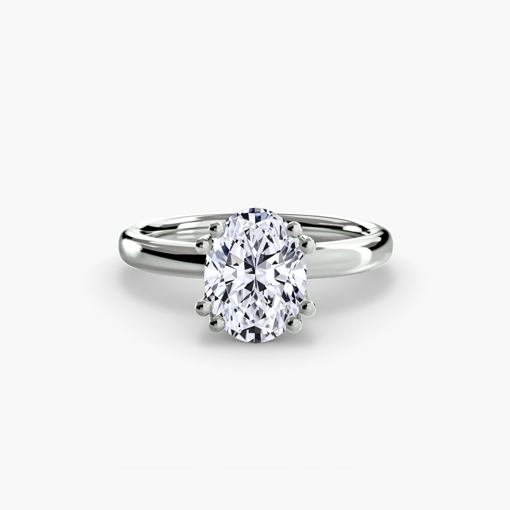 Bold Classic Solitaire engagement ring setting by Palermo Havana & Co.