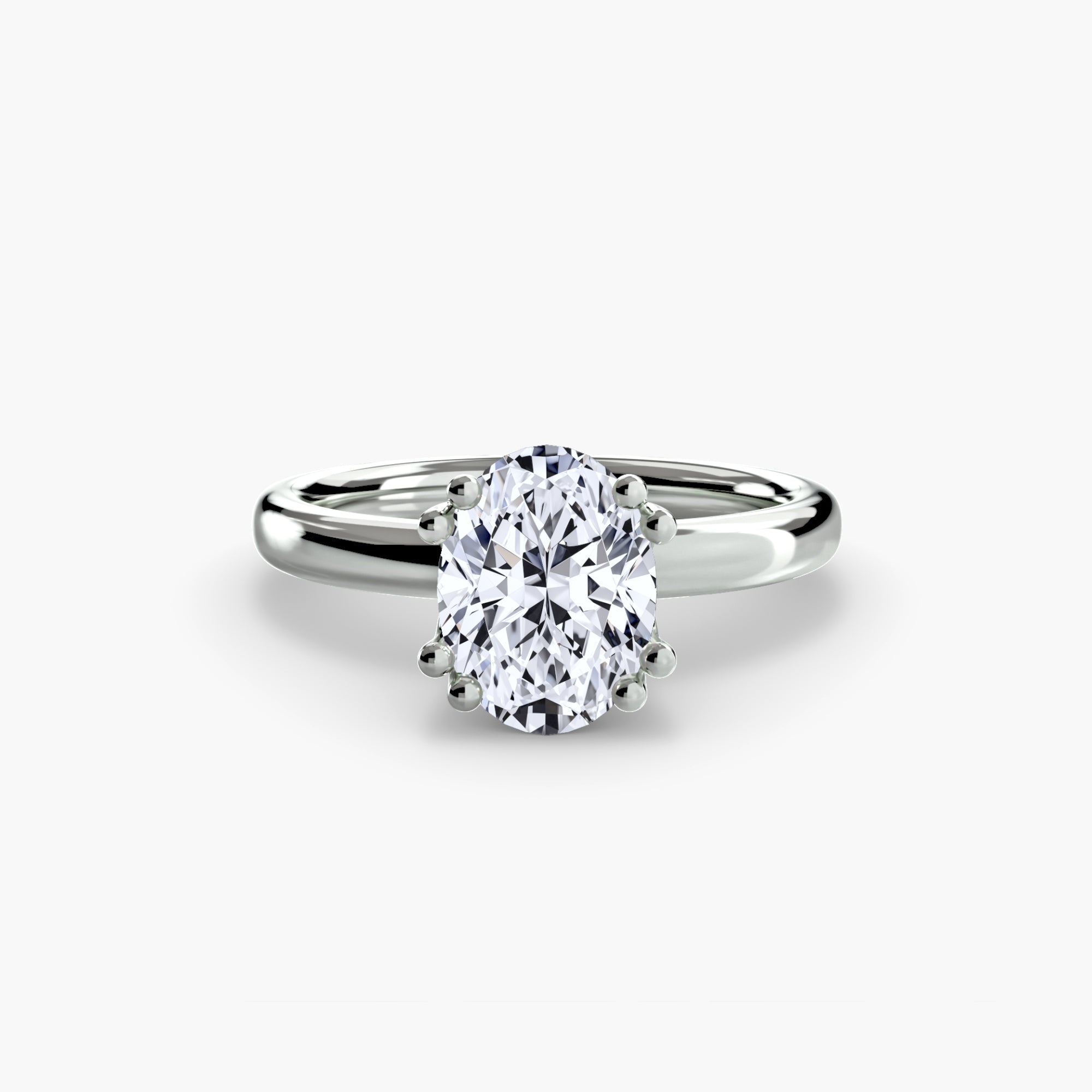 Bold Classic Solitaire engagement ring setting by Palermo Havana & Co.