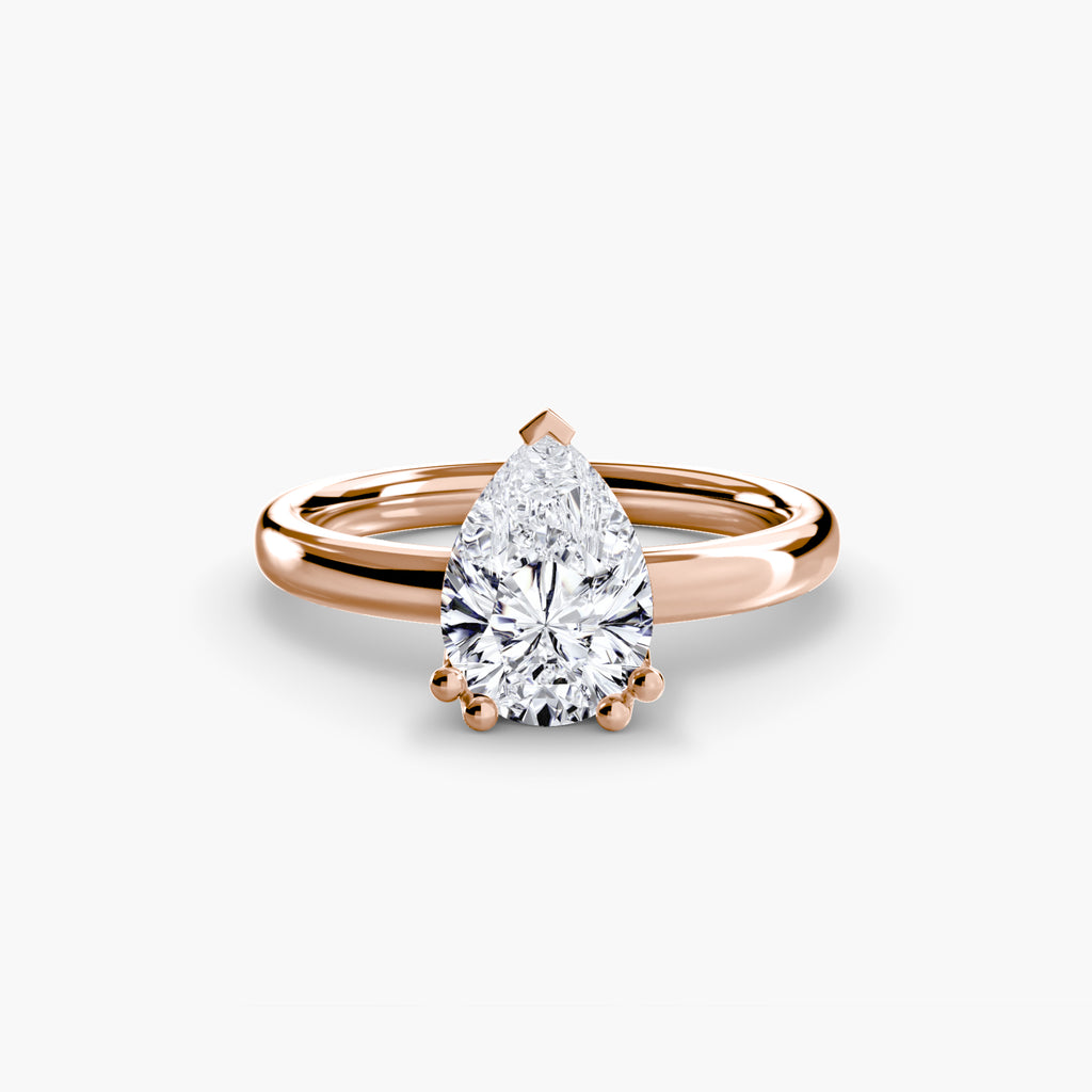 Bold Classic Solitaire engagement ring setting by Palermo Havana & Co.
