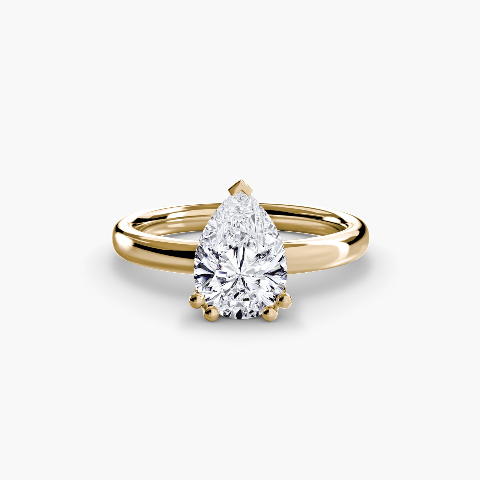 Bold Classic Solitaire engagement ring setting by Palermo Havana & Co.
