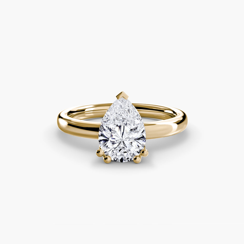 Bold Classic Solitaire engagement ring setting by Palermo Havana & Co.
