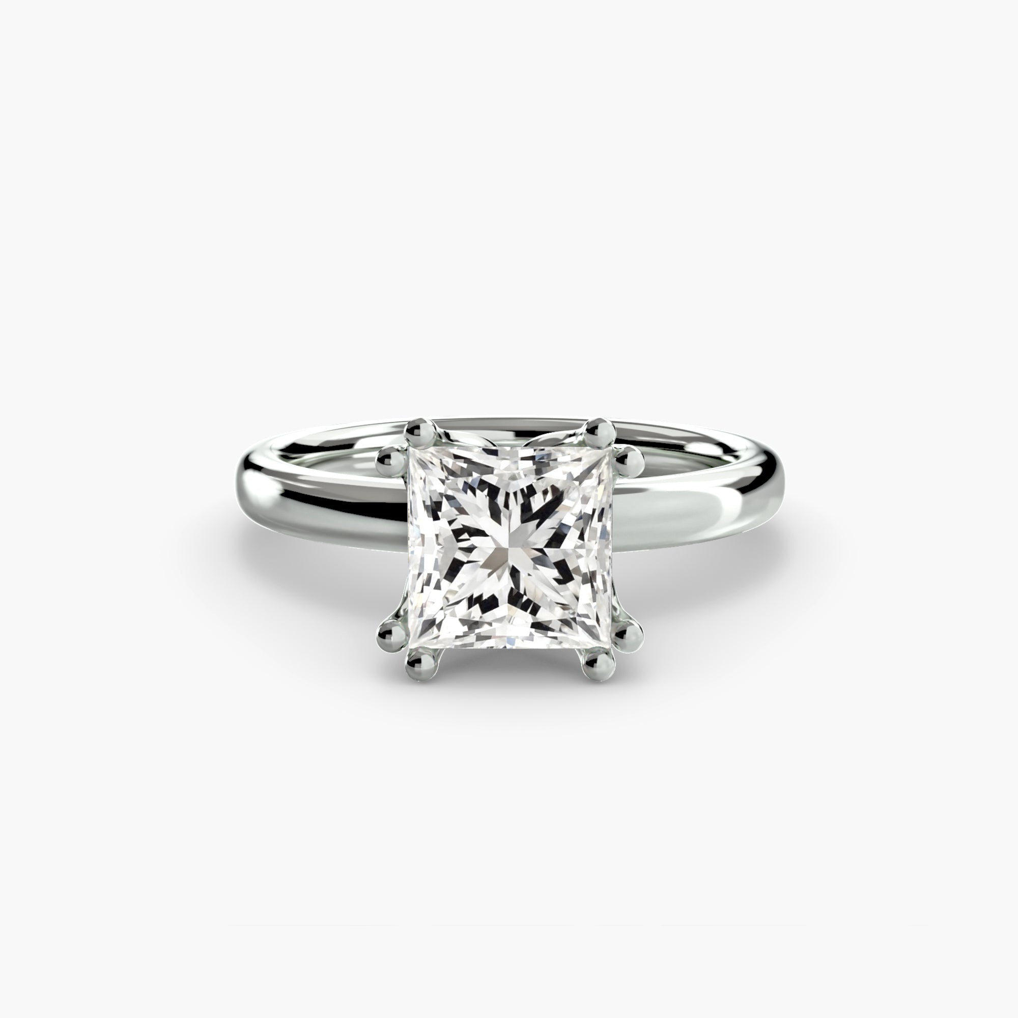 Bold Classic Solitaire engagement ring setting by Palermo Havana & Co.
