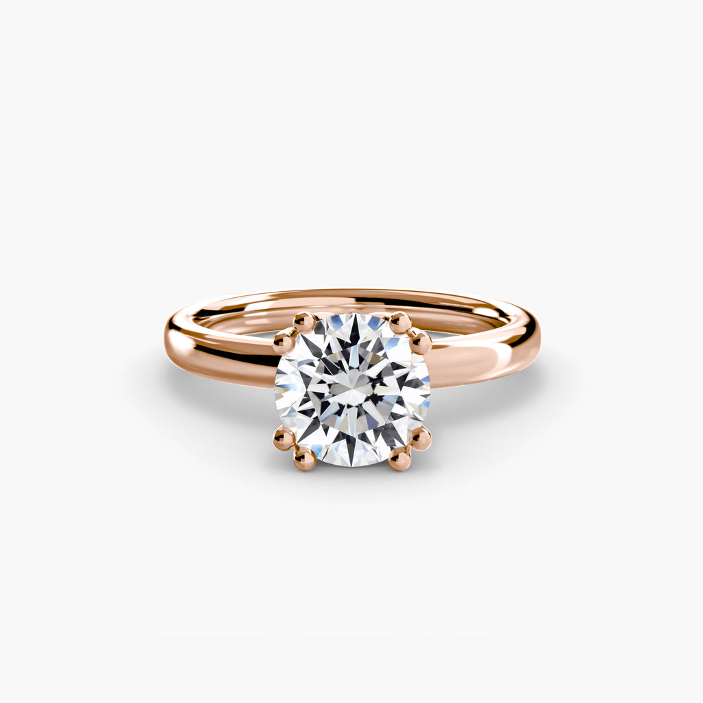 Bold Classic Solitaire engagement ring setting by Palermo Havana & Co.