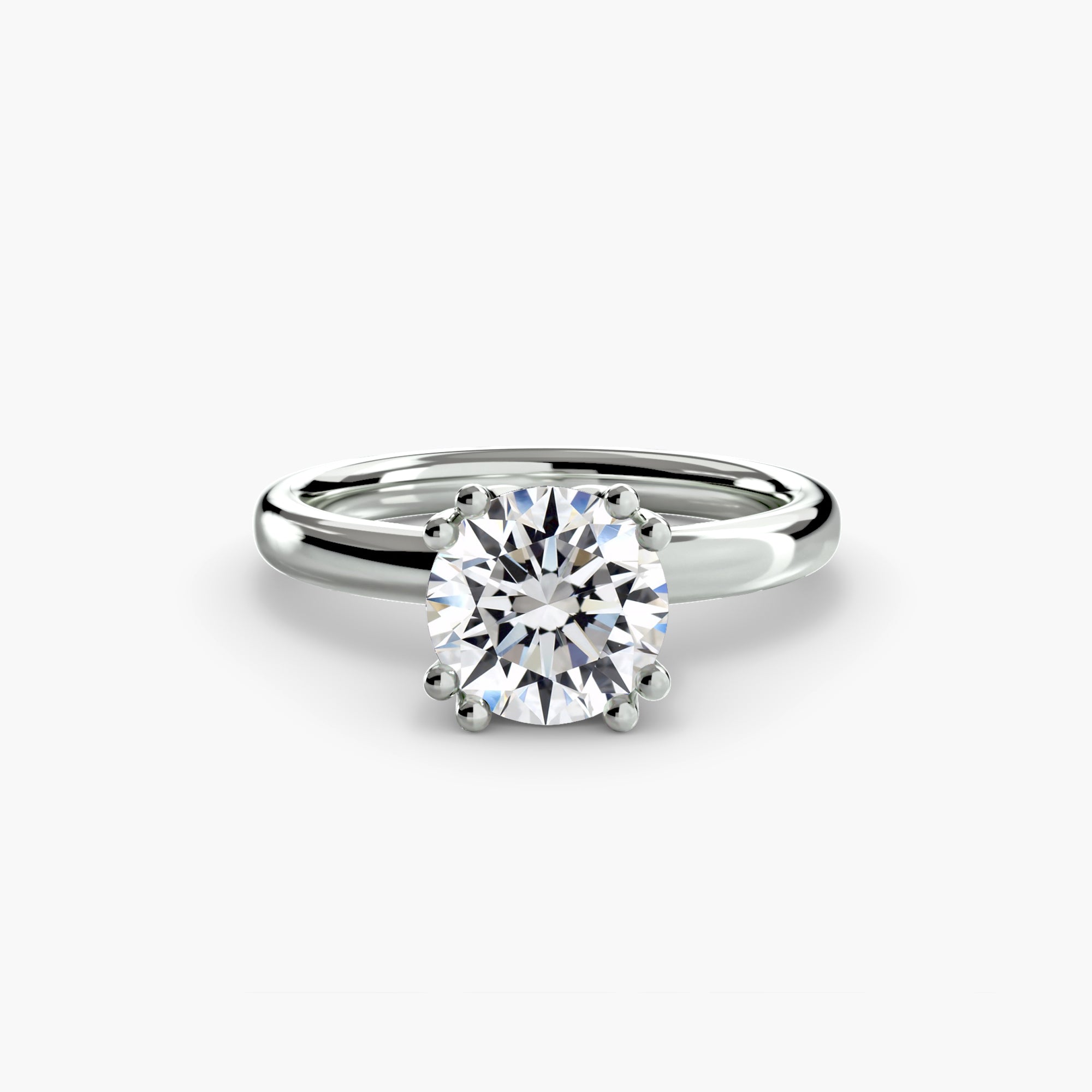 Bold Classic Solitaire engagement ring setting by Palermo Havana & Co.