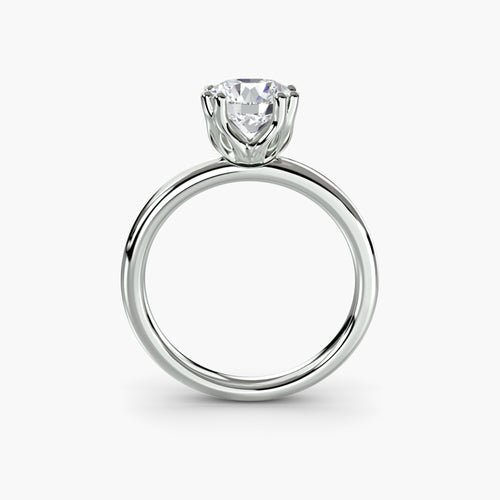 Bold Classic Solitaire engagement ring setting by Palermo Havana and Co.